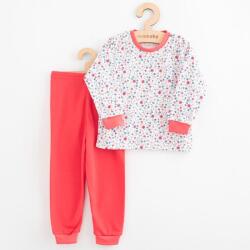 NEW BABY Gyermek pamut pizsama New Baby flowers - babyonline