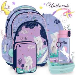 Ars Una anatómiai iskolatáska SZETT 5 részes Cuki állatok - Unikornis (AU-F1) (54564480/SZETT/2)