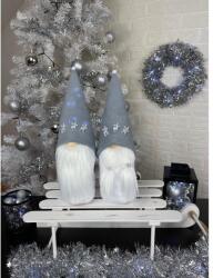 Manóvilág Karácsonyi Manó | Szürke | Rénszarvas(30-35 cm, kézzel készített)