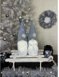 Manóvilág Szerencsehozó manó |Szürke | Lóhere(30-35 cm, kézzel készített)