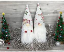 Manóvilág Karácsonyi Manó | Bézs | Rénszarvas Mintás (30-35cm)