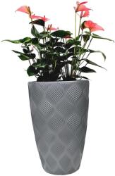 FORM-PLASTIC Kaspó virágtartó | Szürke | 51L (4730-040)