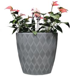 FORM-PLASTIC Kaspó virágtartó | Szürke | 85L (5115-040)