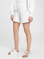 GAP Къси панталони High Rise boyfriend с лого GAP GAP | Byal | ЖЕНИ | L