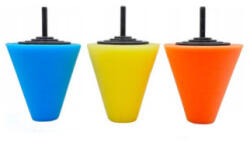  3DB-os kúpos polírozó szivacs készlet, 150 mm (AL-W16372)