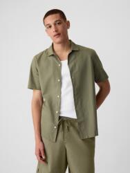 GAP Риза от лен GAP Vacay Shirt GAP | Zelen | МЪЖЕ | S