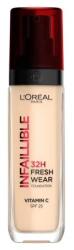 L'Oréal Fond de ten rezistent la transfer Infaillible 32h Fresh Wear 15 Subton Neutru, 30ml, L'Oreal Paris