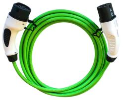 Polyfazer Cablu Incarcare masini electrice , Type 2, 32A, 7.4kW, verde, Polyfazer Z series (PO003)