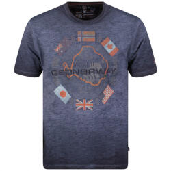 Geographical Norway tricou pentru bărbați JIRKEL MEN Albastru inchis S