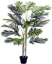 Art Planta artificiala, palmier cu ghiveci, verde, 150 cm (AR134269) - edanco
