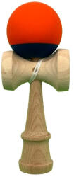 Flippy Kendama X Originala, Profesionala, Flippy, din Lemn, 18 cm, Rubber Grip, Negru Rosu (teo-162322)