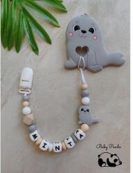 Baby Panda Névre szóló rágcsalánc - Fóka