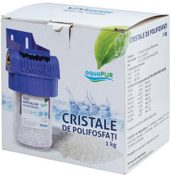 AquaPur - Valrom Cristale polifosfati 1kg pentru filtre anticalcar Aquapur Valhoh Valrom (AQUA07000900001)