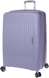 Diplomat Valiză Mare Colecția New York De Călătorie Dură Lila Cu 4 Roți Înălțime 74cm (TD8001) Valiza