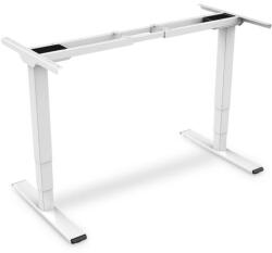 ASSMANN Electrically Height-Adjustable Table Frame, dual motor, 3 levels, white
