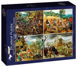 Bluebird Puzzle 1000 db-os Art by puzzle - Pieter Brueghel the Younger - The Four Seasons (60220) (60220)