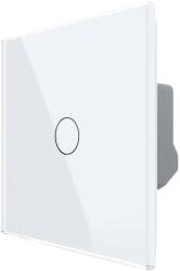 LIVOLO Intrerupator Simplu Cap Scara, Dimmer cu Touch LIVOLO - Serie Noua, alb, VL-FC1SD1-2G-2W (VL-FC1SD1-2G-2W) - fluxone
