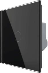 LIVOLO Intrerupator Simplu Cap Scara, Dimmer, Zigbee cu Touch LIVOLO - Serie Noua, negru, VL-FC1SD1Z-2G-2B (VL-FC1SD1Z-2G-2B)