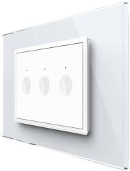 LIVOLO Intrerupator Triplu Wi-Fi cu Touch LIVOLO, standard italian Serie Noua, Alb, , VL-FC3NY-3WP-11 (VL-FC3NY-3WP-11)