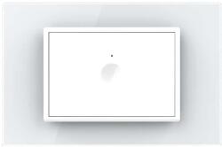 LIVOLO Intrerupator Simplu Cap Scara / Cruce Wi-Fi cu Touch LIVOLO cu Rama din Sticla, standard italian Serie Noua, , VL-FC1SNY-3WP-11 (VL-FC1SNY-3WP-11)