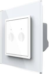 LIVOLO Intrerupator Dublu Cap Scara, Zigbee cu Touch LIVOLO - Serie Noua, , VL-FC2SZ-2WP-11 (VL-FC2SZ-2WP-11)