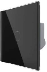 LIVOLO Intrerupator Simplu LIVOLO cu Touch - Serie Noua, negru, VL-FC1-2G-2B (VL-FC1-2G-2B)