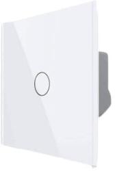 LIVOLO Intrerupator Simplu Cap Scara / Cruce LIVOLO cu Touch - Serie Noua, alb, VL-FC1S-2G-2W (VL-FC1S-2G-2W)
