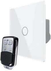 LIVOLO Intrerupator LIVOLO simplu wireless cu touch si telecomanda inclusa, alb, VL-C7-C1/701R-11 (VL-C7-C1/701R-11)