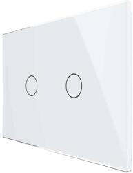 LIVOLO Intrerupator Dublu Cap Scara / Cruce Wi-Fi cu Touch LIVOLO, standard italian Serie Noua, alb, VL-FC2SNY-3G-11 (VL-FC2SNY-3G-11)