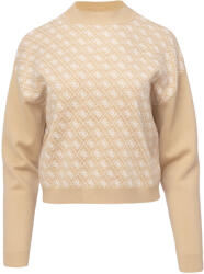 GUESS Tricotaj Ls Mn Aubrey 4G Swtr W5BR23Z3JD2 fni4 4g foamy taupe and c (W5BR23Z3JD2 fni4 4g foamy taupe and c)