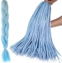 Maxy Szintetikus haj színes afro-ombre fonathoz - Kék