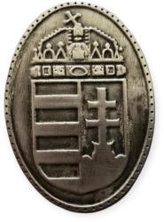 ACH Magyar címer fém, öntapadós 3, 5x2, 5cm