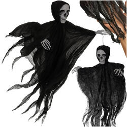 Maxy Csontváz Akasztós Fekete 70cm