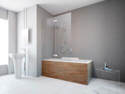 Radaway Fuenta New PND 100 kádparaván, átlátszó üveggel, Easy Clean bevonattal, jobbos vagy balos kivitelben