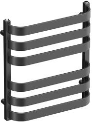 Radeco Billy 1 törölközőszárító radiátor, fekete 595x530 mm
