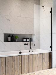 Radaway Essenza Pro Black - White PNJ II 70 cm kádparaván, fekete vagy fehér profillal választható