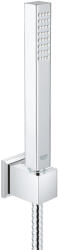 GROHE Euphoria Cube+ Stick zuhanyszett fali tartóval, 1 funkciós zuhanyfejjel 27889000