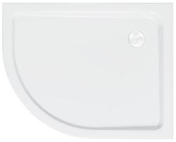 Kolpa San Malur jobbos vagy balos zuhanytálca 100x80 cm, beépíthető változat