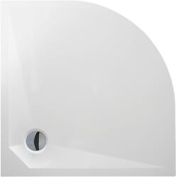 Roltechnik Marmo Neo 90x90 cm íves, öntöttmárvány zuhanytálca