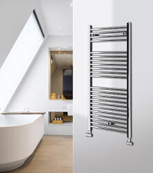 Lazzarini Sanremo egyenes, króm, 1703x750 mm törölközőszárító radiátor