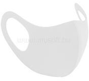 Alcor 3D Spandex mosható gyerekmaszk 6-12 éves korig - Fehér (ALC3DSKWH) (ALC3DSKWH)