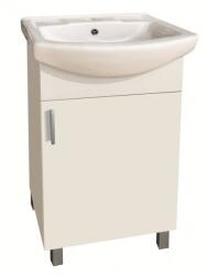 Inter Ceramic Долен шкаф за баня ICP 4535 NEW, Inter Ceramic, PVC, бял, с умивалник, 45x35x85см (4535 NEW)