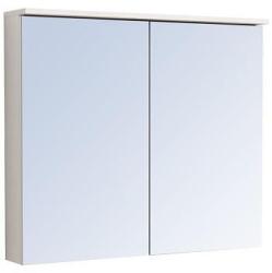 Inter Ceramic Горен шкаф за баня с огледало ALFIO 8017-70, Inter Ceramic, PVC, бял, 80x17x70см (8017-70)