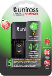 Uniross UCU004 AAA / AA / 9V akkutöltő védelemmel (UCU004)