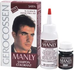 GEROCOSSEN Manly sampon colorant pentru barbati Saten 25 ml
