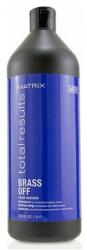 Matrix Brass Off șampon neutralizarea subtonurilor de alamă 1 l