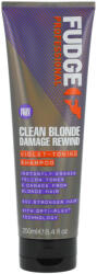 Fudge Professional Clean Blonde Damage Rewind Violet-Toning sampon 250 ml
