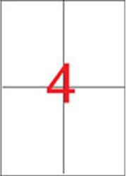 APLI Etikett, lézernyomtatókhoz, 105x148 mm, APLI, 1000 etikett/csomag (LCA2528) - jatekotthon