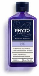 PHYTO Violet No Yellow șampon nuanțator pentru parul blond cu suvite 250 ml