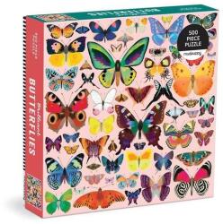 Galison 500 db-os puzzle - Mudpuppy - Brilliant Butterflies (85252) (85252)